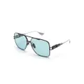 Dita Eyewear Grand Emperik square-frame sunglasses - Silver