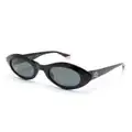 Etnia Barcelona Ampat oval-frame sunglasses - Black