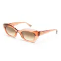 Etnia Barcelona Belice cat-eye sunglasses - Brown