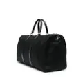 Kiton logo-print holdall bag - Black