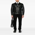 TOM FORD four-pocket leather jacket - Black