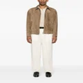 Brioni pleated tailored wool trousers - Neutrals