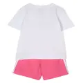 adidas Kids Adicolor cotton shorts - Pink