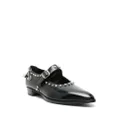 Bally Gerwin studded leather loafers - Black