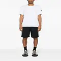 Moncler elasticated-waist ripstop-texture shorts - Black