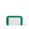 Dsquared2 logo-embroidered leather wallet - Green