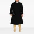 Victoria Beckham mid-length merino-blend coat - Black