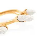 Oscar de la Renta pewter-detail ring - White