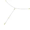 Dodo 18kt yellow gold Mini Granelli Lariat necklace - Silver