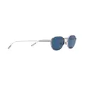 Zegna oval-frame tinted-lenses sunglasses - Grey