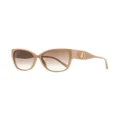 Jimmy Choo Eyewear Shay oversize-frame sunglasses - Neutrals