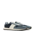 Emporio Armani colour-block low-top sneakers - Blue