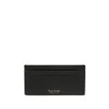 Paul Smith dragon-print leather card holder - Black