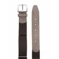 Dell'oglio contrast-panel belt - Brown