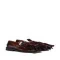 Marni tassel-detail leather loafers - Red