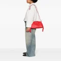 Maje mini Miss M leather shoulder bag - Red