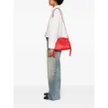Maje mini Miss M leather shoulder bag - Red