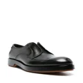 Zegna Udine leather derby shoes - Black