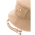 Maje cargo-pocket cotton bucket hat - Brown