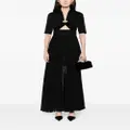 Karl Lagerfeld K/Fan cut-out maxi dress - Black