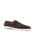 Tod's Slipper suede loafers - Brown