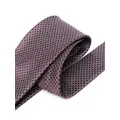 Brioni printed silk tie - Black