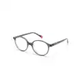 Etnia Barcelona Stitch round-frame glasses - Black