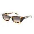 Etnia Barcelona Ritmo square-frame sunglasses - Brown