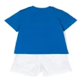 Moschino Kids Teddy Bear T-shirt and shorts set - Blue
