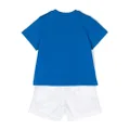 Moschino Kids Teddy Bear T-shirt and shorts set - Blue