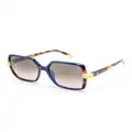 Etnia Barcelona Lesseps square-frame sunglasses - Blue