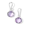 IPPOLITA Rock Candy® amethyst drop earrings - Silver