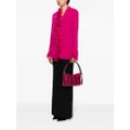 Michael Kors Astor snakeskin-effect leather shoulder bag - Pink