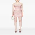 Missoni strapless mini dress - Pink