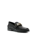 Senso Layla leather loafers - Black