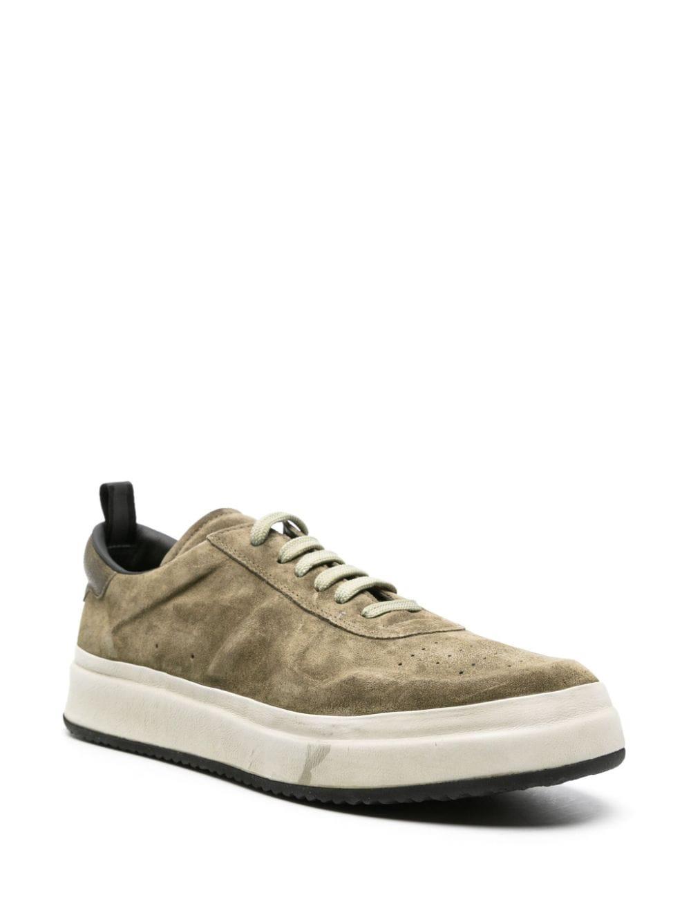 Officine Creative Ace 200 suede sneakers - Green