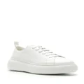 Armani Exchange platform low-top sneakers - White