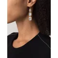PIPPA SMALL 18kt yellow gold First Frost moonstone earrings