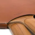 Jil Sander wooden table tennis paddles - Brown