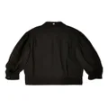 Simone Rocha cotton shirt jacket - Black