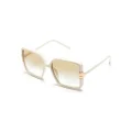 Tory Burch Eleonor oversize-frame sunglasses - Neutrals