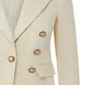 Veronica Beard Naira Dickey cotton blazer - Neutrals