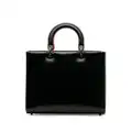 Christian Dior Pre-Owned 2019 pre-owned x Joana Vasconcelos Lady Dior Art handbag - Black