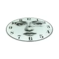 Fornasetti face painted clock - Grey