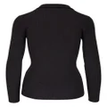 Brunello Cucinelli half-zip knit jumper - Black