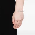 Karl Lagerfeld K/Signature pavé bracelet - Silver