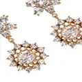 Jennifer Behr Ellie crystal-embellished earrings - Gold