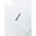 Dsquared2 logo-printed cotton socks - White