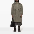 Moncler Mantio hooded parka coat - Green