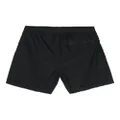 Stone Island Compass-patch swim shorts - Black